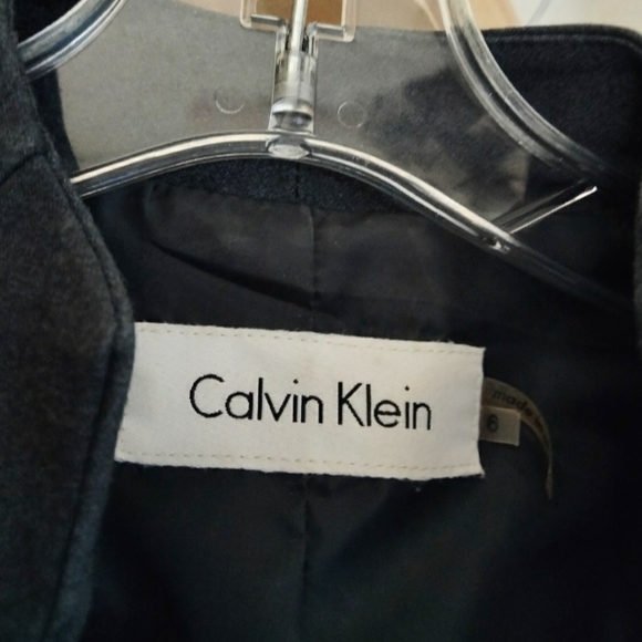 2-Piece Sheath Dress with Long Jacket by CALVIN KLEIN Pewter - Picture 5 of 15